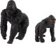 Figurka LeanToys Zestaw 2 Figurek Goryle Goryl z Młodym Zwierzęta Świata 1