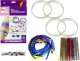 LeanToys Zestaw Do Robienia Bransoletek DIY Brokat Wstążki 1