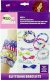 LeanToys Zestaw Do Robienia Bransoletek DIY Brokat Wstążki 3