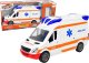 LeanToys Interaktywne Auto Karetka Ambulans + Nosze Światło Dźwięk 1