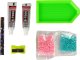 LeanToys Zestaw Kreatywny DIY Diamentowy Renifer DIY Kryształki Brelok 3D Różowy 3