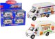 LeanToys Auto Camper Lodziarnia Fast-Food Resoraki Napęd Frykcyjny 2 Modele 1