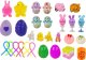 LeanToys Zestaw Zabawek Wielkanocnych Fidget Toys Antystresowe 36 Elementów 2