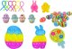 LeanToys Zestaw Zabawek Wielkanoc Fidget Toys Pisanki Dekoracja 2
