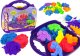 LeanToys Magiczny Piasek Kinetyczny W Walizce Foremki Dinozaury 1