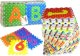 LeanToys Puzzle Piankowe Kolorowe Alfabet i Cyferki 36 elementów 1