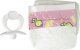 LeanToys Zestaw Dla Lalek Akcesoria Smoczek Butelka Pieluchy 3