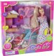 LeanToys Lalka Lucy W Ciąży Zestaw Akcesoria XXL 7