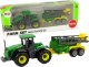 LeanToys Pojazd Rolniczy Traktor Z Opryskiwaczem Zielony 1