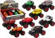 LeanToys Metalowe Auto Terenowe Duże Koła Różne Kolory Bump Up HAT13 1