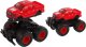 LeanToys Metalowe Auto Terenowe Duże Koła Różne Kolory Bump Up HAT13 6