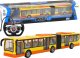 LeanToys Autobus Miejski Przegubowy Zdalnie Sterowany RC Pomarańczowy 1