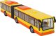 LeanToys Autobus Miejski Przegubowy Zdalnie Sterowany RC Pomarańczowy 2