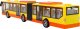 LeanToys Autobus Miejski Przegubowy Zdalnie Sterowany RC Pomarańczowy 5
