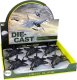 LeanToys Samolot Napęd Frykcyjny Światła Dźwięki 1:72 Czarny 4