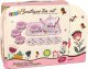 LeanToys Zestaw Do Herbaty Kawy W Kuferku Talerzyki Wzory Różowy 5