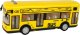 LeanToys Autobus Miejski Żółty Z Napędem Frykcyjnym 1:18 2