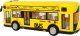 LeanToys Autobus Miejski Żółty Z Napędem Frykcyjnym 1:18 3