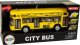 LeanToys Autobus Miejski Żółty Z Napędem Frykcyjnym 1:18 6