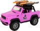 LeanToys Auto Terenowe 1:14 Napęd Frykcyjny Różowe Surfing 2