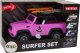 LeanToys Auto Terenowe 1:14 Napęd Frykcyjny Różowe Surfing 6