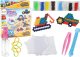 LeanToys Zestaw Koralików Wodnych DIY Magiczne Koraliki 8 Kolorów Pojazdy Budowlane 1