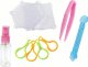 LeanToys Zestaw Koralików Wodnych DIY Magiczne Koraliki 8 Kolorów Pojazdy Budowlane 2
