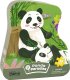 LeanToys Puzzle Panda Las Bambusowy 48 Elementów 1
