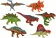 Figurka LeanToys Zestaw Figurki Dinozaury 12 sztuk Kolorowe 2