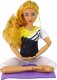 LeanToys Lalka Dla Dzieci Mata Joga Długie Blond Włosy 3