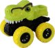 LeanToys Pojazd Terenowy Pchacz  Tyranozaur Rex Gumowe Koła Zielony 2