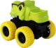LeanToys Pojazd Terenowy Pchacz  Tyranozaur Rex Gumowe Koła Zielony 3