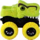 LeanToys Pojazd Terenowy Pchacz  Tyranozaur Rex Gumowe Koła Zielony 4