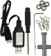 LeanToys Samochód Terenowy Rabbits RC Napęd Na 4 Koła Żółty 2.4G 6