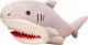 LeanToys Pluszowa Maskotka Rekin Pacynka 30 cm 1