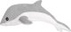 LeanToys Maskotka Pluszowy Delfin Szary 70 cm 1