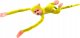 LeanToys Maskotka Pluszowa Małpka z Dźwiękiem Żółta 80 cm 3