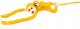LeanToys Maskotka Pluszowa Małpka z Dzieckiem Żółta 70 cm 3