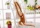 LeanToys Maskotka Pluszowa Małpka z Dzieckiem Ciemno Brązowa 70 cm 4