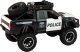 LeanToys Pojazd Terenowy Raptor Policja Czarny Otwierane Drzwi Dźwięk Światła 2
