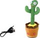 LeanToys Tańczący Kaktus Grający i Świecący Interaktywna Zabawka 2