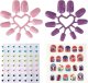 LeanToys Zestaw Piękności Kuferek Różowy DIY Makijaż Paznokcie Akcesoria 4