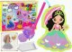 LeanToys Zestaw Koralików Do Wyklejania DIY Księżniczka Brelok Kieszonka 1