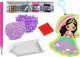 LeanToys Zestaw Koralików Do Wyklejania DIY Księżniczka Brelok Kieszonka 1