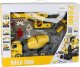 LeanToys Pojazdy Budowlane Dźwięk Światła 1:12 DIY Betoniarka Dźwig Koparka 6