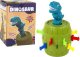 LeanToys Gra Zręcznościowa Dinozaur W Beczce Wyskakujący Dinozaur 2