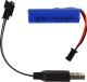 LeanToys Czołg R/C Zdalnie Sterowany Światła Dźwięk Piaskowy 1:18 27MHz 5