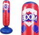LeanToys Nadmuchiwany worek bokserski czerwono niebieski 125CM (17225) 2
