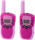 LeanToys Walkie Talkie Krótkofalówki Różowe Zasięg 3km Dla Dzieci 2