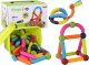 LeanToys Duży Zestaw Klocków Magnetycznych W Kuferku 64 Elementy 1